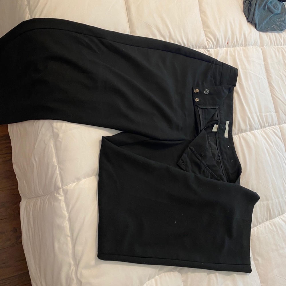 Dress slacks.